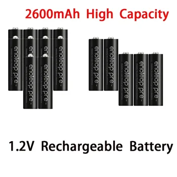 1.2 В Нова батерия, 2600 mah AAA За Играчка Камера-Фенерче С предварително Зареждане на Акумулаторни Батерии с голям капацитет