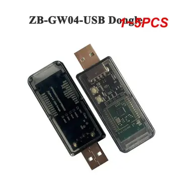 1 ~ 5ШТ USB ключ ZigBee Smart Gateway, Модул USB-чип Портал за Печатни платки Център Smart Home ZB-GW04, Работа С Домашен Помощник ZHA