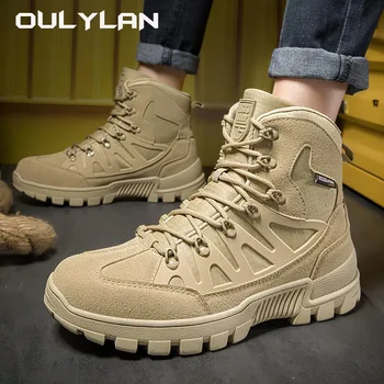 2024 Тактически обувки за пустинята, военни туристически обувки, Dr. ботильоны за тренировки на специални части, Армейските спортни мъжки обувки, работни обувки