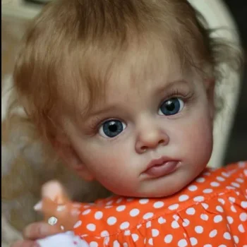 23-инчов комплект кукли Реборн Baby Tutti с ограничен тираж Недовършени куклено детайли САМ Bonecas Преродения