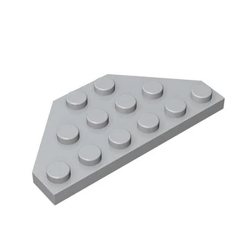 2419 Клиновидная плоча 3 x 6 нарязани краища на Събиране на Тухли Обемна Модулна играчка GBC за подарък сгради Technical MOC Блокове