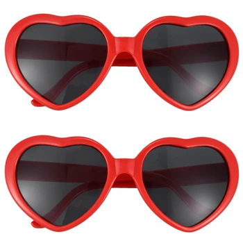 2X Модни прекрасни слънчеви очила в стил Лолита 