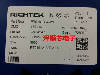 30шт оригинален нов регулатор на напрежение RT9161A-33PV RT9161A-3.3 V silk screen C6 - SOT-23