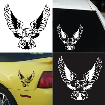 3D стикер за автомобил, модерен орел на колата, забавни стикери с диви животни и винилови етикети