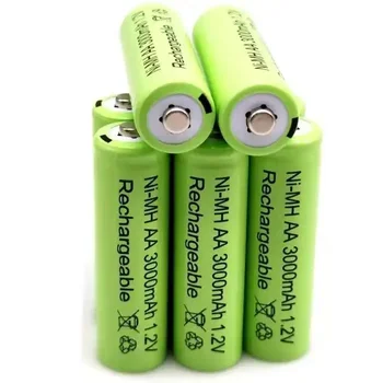 4 ~ 20 БР 1,2 3000 mah NI MH AA батерии за предварително зареждане на NI-MH Акумулаторни батерии за повторно зареждане Micrfono De La Cmara