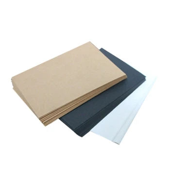 50 Листа чиста крафт-хартия, подходяща за печат, чиста хартия за картички 96BA