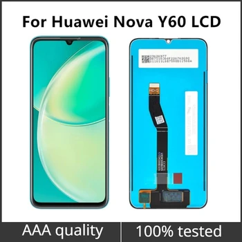 6,6 См За Huawei Nova Y60 LCD сензорен дисплей и цифров преобразувател в събирането на WKG-LX9 Дисплей Безплатна доставка с инструменти