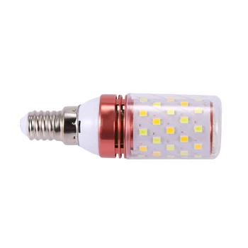 6X3 Цветови температури Вграден SMD led лампа E14 AC85V - 265V Топла бяла светлина с високо осветление 12 W