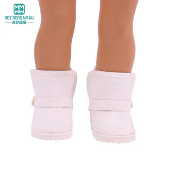 7-сантиметрови играчки, стоп-моушън обувки, 43-см кукла за новородени и американската кукла, зимни обувки, спортни обувки