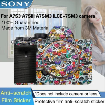 A7S3 ILCE-7SM3 Фолио за Увиване на Кожата камера за Sony A7S3 A7SIII A7SM3 Защитен Стикер за камера със защита от надраскване, Фолио За Увиване на своята практика