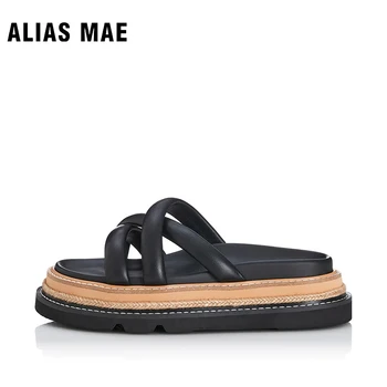 ALIAS MAE ИСТИННОСТ 2023 Класически Висококачествени Елегантни Летни Модни Дамски Разнообразни Плажни чехли с Мека Подметка Със Защита От Миризмата на