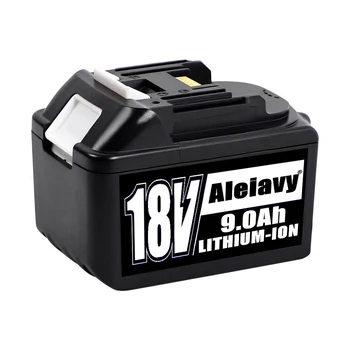 BL1860B 18V Акумулаторна Батерия 9Ah 9000mah Литиево-йонна Батерия Сменяеми батерии за MAKITA BL1880 BL1860 BL1850 BL1860B L70