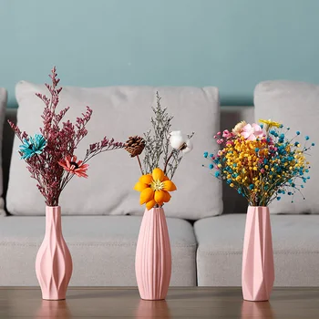 Celebrity Net Ins Украса за Вази Лесно Лукс за Цветя, Декориране на Всекидневна Керамични Вази Jarrones Home Decor Скандинавски Ваза