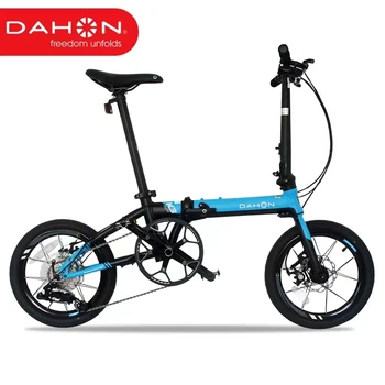 Da Hang-сгъваем велосипед, алуминиева сплав, Версия с 9-стъпка на дисков спирачка, Спортен мотор K3Plus, 16 инча, KAA693