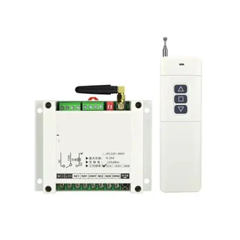 DC12-48V 433 Mhz честота 315 Mhz и 2-канален забавяне на RF дистанционно управление Превключвател на предавател и приемник на дистанционно управление