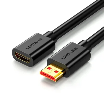 HDMI-съвместим удлинительный кабел от мъжа към жената, компютърна конзола за телевизор 2.0, 4K видео с висока разделителна способност.