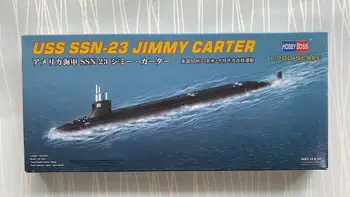 Hobby Boss 87004 в мащаб 1/700 Подводница на ВМС на САЩ Джими Картър SSN-23 пластмасов модел комплект