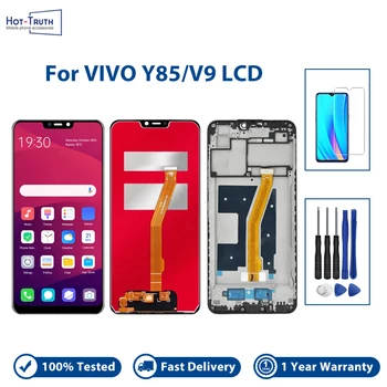 LCD Дисплей За VIVO V9 1723 Y85 Дисплей V9 Youth 1727 Сензорен Екран Дигитайзер В Събирането на Замяна За Ремонт на Телефон Vivo 100% Тествана