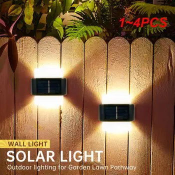 Led лампи на Слънчевата светлина 6led Спестяват Електроенергия Водонепроницаемое Интелигентно Управление на Осветлението Слънчеви Зареждане Аксесоари за дома