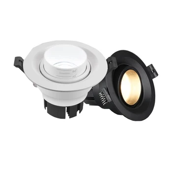 Led фокусирующий прожектор, тавана лампа, вграден Cob-прожектор, домакински лампа с регулируемо фокусно разстояние, тавана лампа с антирефлексно покритие