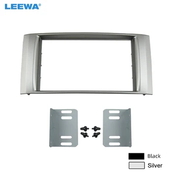 LEEWA Black/Siver Автомобилна Стерео система 2DIN, Устанавливающая Рамную Панел За ISUZU D-Max 06-11, Комплекти За Инсталиране на таблото #CA5096