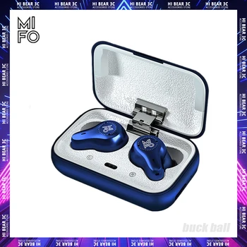 Mifo O7 Bluetooth 5.2 Hifi Слушалки Безжични Слушалки Водоустойчив Спортен Звук Стерео Подвижна Макара Aptx Втулки Tws Подаръци на открито