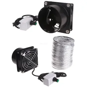 USB-дымопоглотитель вентилатор Кухненски аспиратор за баня, тоалетна, въздуховод