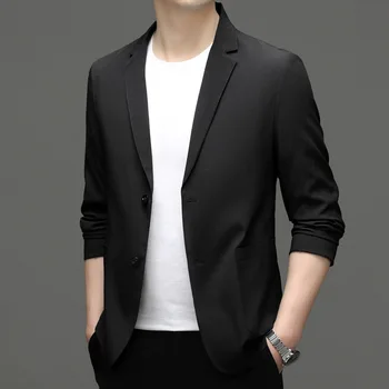 Z362 - Мъжки костюм, пролетта на нов бизнес професионален оборудвана костюм, мъжки яке, ежедневни корейската версия костюм