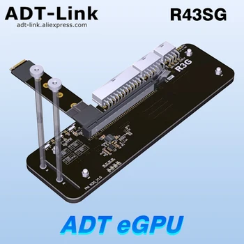 Адаптер ADT EGPU M. 2 NVMe M-Key PCIe PCIe X16 Удължител Заплата Външен Адаптер За МОНТАЖ на ВЪНШНИ ГРАФИЧНИ карти