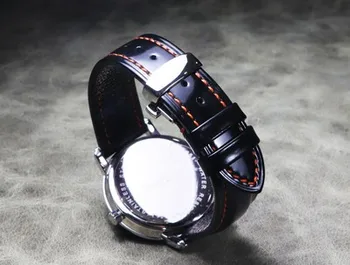 Аксесоари за часовници, ръчно изработени Масляновосковой кожена каишка за часовника 18 мм 19 мм и 20 мм и 21 мм, 22 мм и Каишка за часовник марка Seiko часовници Fossil и др