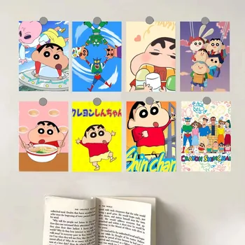 Аниме C-Crayon S-Shin-chans Сладък Плакат Платно HD Печат на Персонализирани Стенно Изкуство На Поръчка Живопис