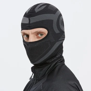 Балаклава за студено време-Ски-маска от высокоэластичной дишаща материя, Маски за лице за спорт на открито, Езда на Велосипед, Мотоциклет