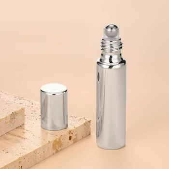 Бутилка-roller за етерично масло празна бутилка парфюм преносими проби на висококачествени стъклени стоманени топки дозирующая бутилка за топки на 10 МЛ ч