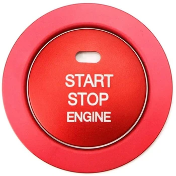 Бутон за стартиране на двигателя без ключ С довършителни работи / Околния пръстен е Съвместим е Съвместим за Subaru