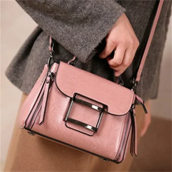 Дамска чанта за през рамото от естествена кожа, trend на марка 2023, Малки Квадратни чанти, Луксозна дизайнерска чанта, Модерна чанта-месинджър, чанти stofu