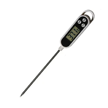 Дигитален кухненски хранително-вкусовата термометър за готвене на месо, вода, мляко, измерване на температурата на сондата за хранене