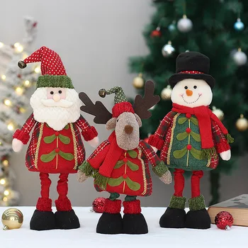 Дядо Коледа, Снежен човек, Лосове, Коледна украса, Коледни кукли, нова година, подарък за дете, украса за Коледната елха
