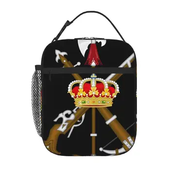 Емблемата на Испанския легион, чанта за обяд Чуждестранен легион, обяд-бокс, детска чанта за обяд, обяд-бокс, термос