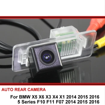 За BMW X5 X6 X3 X4 X1 5 F10 F11 F07 2014-2016 HD CCD Автомобили Резерв Парковочная Камера за Задно виждане Нощно Виждане SONY