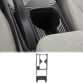 За Honda Civic 9 Купе/Седан 2013 2014 2015 Кола за чаша вода от Въглеродни влакна Стикери за Декорация Стикери, Аксесоари за интериор на автомобил