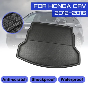 За Honda CRV 2012 2013 2014 2015 2016 Авто задни багажника подложка за багажника, непромокаеми постелки за под, килим, тава за защита от мръсотия, карго подложка