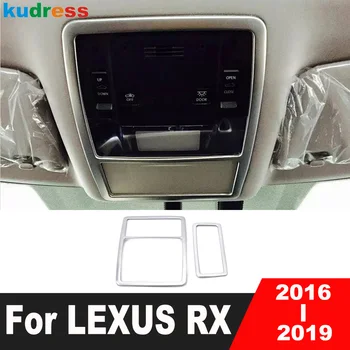 За Lexus RX 2016 2017 2018 2019 Matte предната задната част на покрива на автомобил, лампа за четене, панел, довършителни работи, интериорни Аксесоари