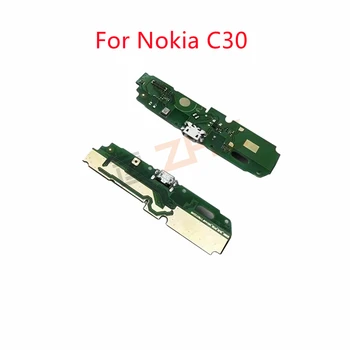 за Nokia C30 USB порт за зарядно устройство конектор за док-станция печатна платка лента гъвкав кабел, резервни части за ремонт на екрана на телефона