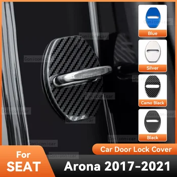 За SEAT ARONA 2017-2021, Автоаксесоари, Автоматично заключване на вратите кола, Защитно покритие, Емблеми, калъф, Декорация от неръждаема стомана, Защита на