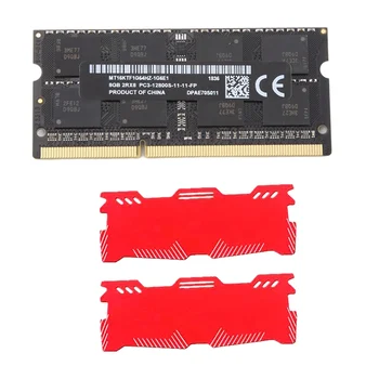 За лаптоп MT 8GB DDR3 Ram Memory + Охлаждащ Жилетка 1600MHz PC3-12800 204 Контакт 1.5 V sodimm памет за лаптоп Памет