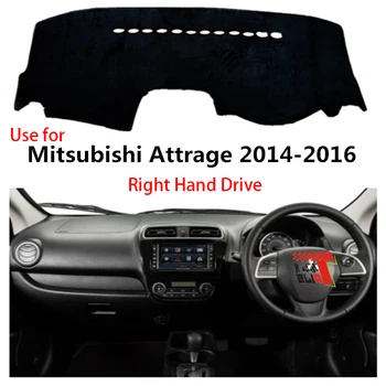 Завод TAIJS благородна замшевая на кутията на таблото за Mitsubishi Attrage 2014-2016 Правосторонний хит на продажбите