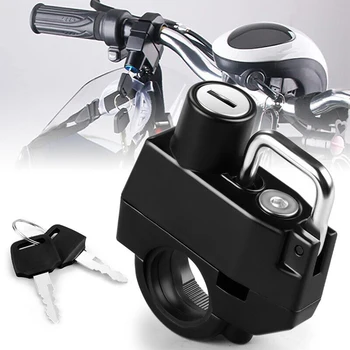 Заключване шлем, Имобилайзер заключващо устройство, е Тънка работа, Удароустойчив, Трайни, экономящие пространство, Аксесоари за мотоциклети