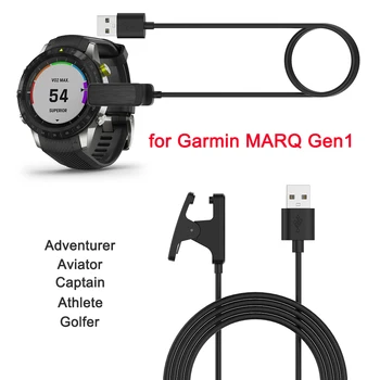 Зарядно устройство за Garmin MARQ gen1 Смяна на USB кабел За зареждане Dock станция за Garmin MARQ 1 Спортист/Авантюрист/Капитан/Голф/Aviator