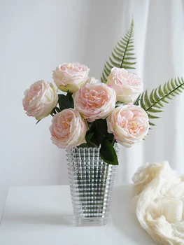 Изкуствени цветя feel rose висококачествени декоративни орнаменти от изкуствени цветя, мебели за журнального масата в хола.
