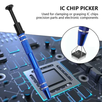 Инструмент за извличане на чипове от мобилен телефон и компютър, прихващане на електронни компоненти, събиране на памук, пинцети за полиране на компютърни чипове